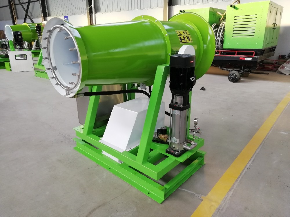 如何测量雾炮的喷雾密度？